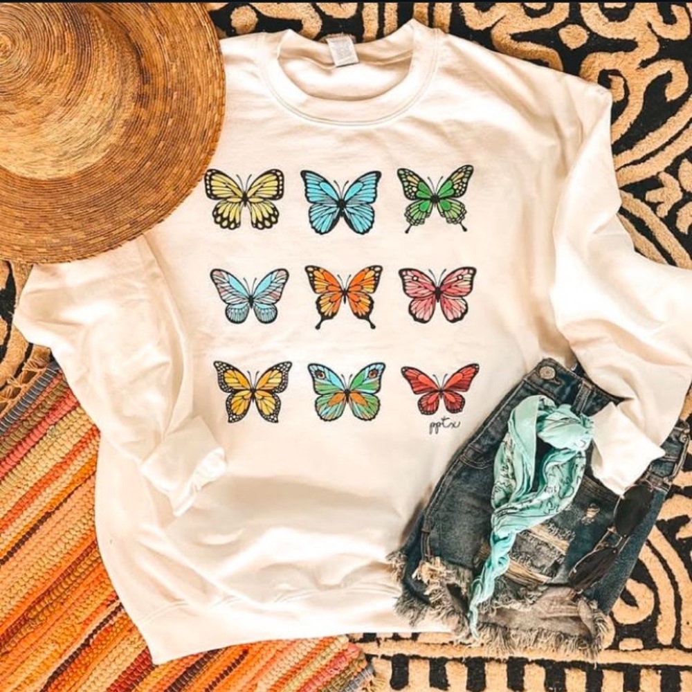 Butterfly sweatshirt